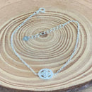 PULSEIRA CIRCULO E TREVO CRAVEJADO