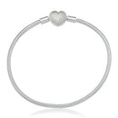 PULSEIRA PANDORA CORAÇÃO CRAVEJADO